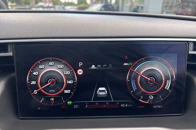 Hyundai TUCSON 1.6 TGDi Hybrid 230 Premium 5dr 2WD Auto Silver