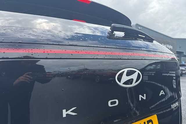 Hyundai KONA 1.6 Hybrid N Line 5dr DCT Black