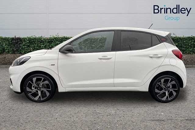 Hyundai I10 1.0 T-GDi N Line Hatchback 5dr Petrol Manual Euro 6 (s/s) (90 ps) White