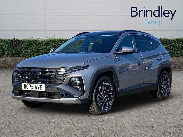 Hyundai TUCSON 1.6 T-GDi Ultimate SUV 5dr Petrol Hybrid Auto Euro 6 (s/s) (215 ps) Silver