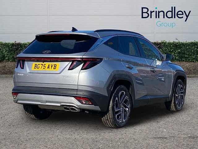 Hyundai TUCSON 1.6 T-GDi Ultimate SUV 5dr Petrol Hybrid Auto Euro 6 (s/s) (215 ps) Silver