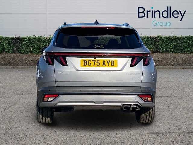 Hyundai TUCSON 1.6 T-GDi Ultimate SUV 5dr Petrol Hybrid Auto Euro 6 (s/s) (215 ps) Silver