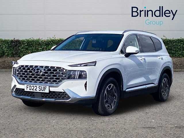 Hyundai SANTA FE 1.6 h T-GDi Premium SUV 5dr Petrol Hybrid Auto Euro 6 (s/s) (230 ps) White