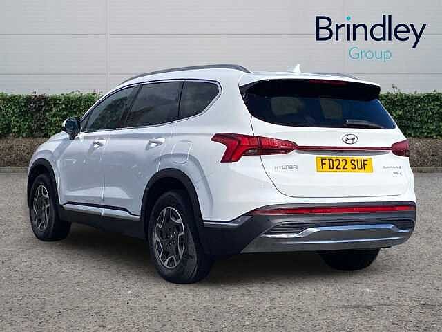 Hyundai SANTA FE 1.6 h T-GDi Premium SUV 5dr Petrol Hybrid Auto Euro 6 (s/s) (230 ps) White
