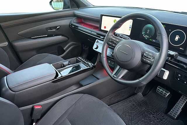 Hyundai TUCSON 1.6T Plug-in Hybrid N Line S 5dr 4WD Auto Pearl - Abyss black