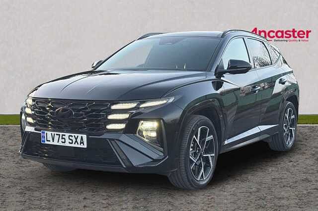 Hyundai TUCSON 1.6T Plug-in Hybrid N Line S 5dr 4WD Auto Pearl - Abyss black
