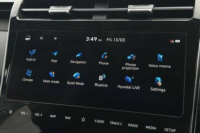 Hyundai TUCSON 1.6 TGDi Hybrid 230 SE Connect 5dr 2WD Auto BLACK