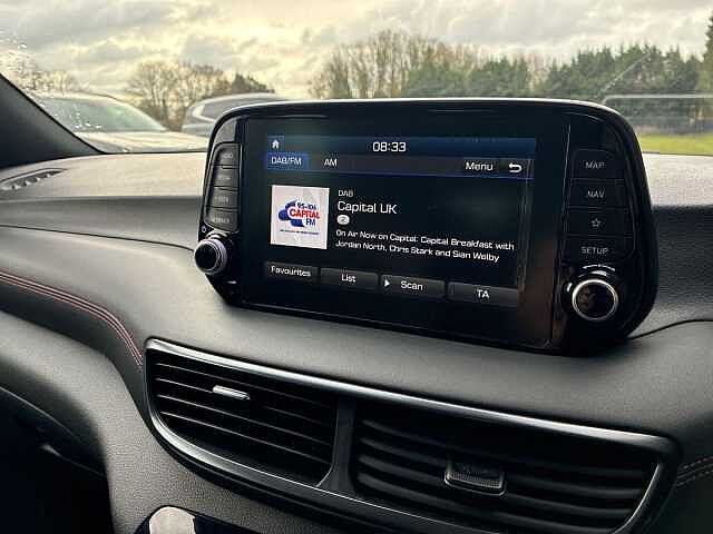 Hyundai TUCSON 1.6 TGDi 177 N Line 5dr 2WD Micron Grey