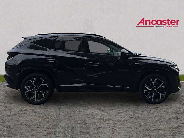 Hyundai TUCSON 1.6T Hybrid N Line 5dr Auto Black