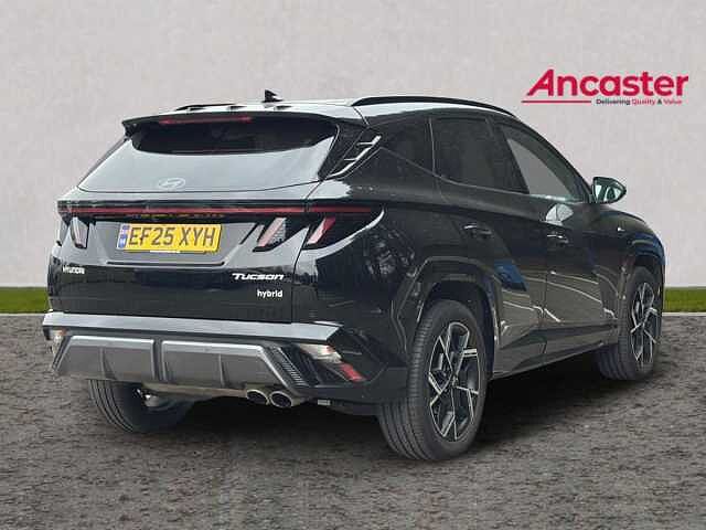 Hyundai TUCSON 1.6T Hybrid N Line 5dr Auto Black