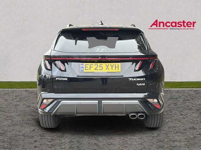 Hyundai TUCSON 1.6T Hybrid N Line 5dr Auto Black