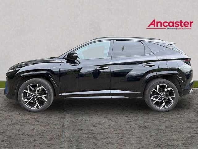 Hyundai TUCSON 1.6T Hybrid N Line 5dr Auto Black