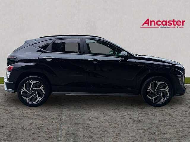 Hyundai KONA 1.6 Hybrid 129 N Line 5dr DCT Black