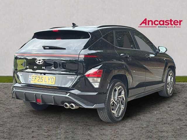 Hyundai KONA 1.6 Hybrid 129 N Line 5dr DCT Black