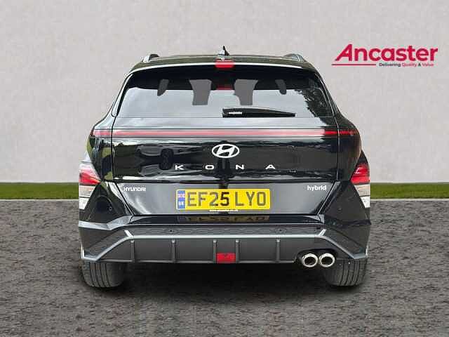 Hyundai KONA 1.6 Hybrid 129 N Line 5dr DCT Black