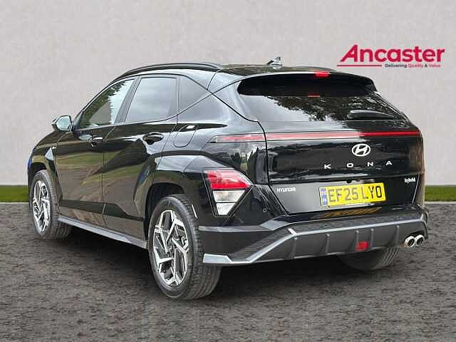 Hyundai KONA 1.6 Hybrid 129 N Line 5dr DCT Black