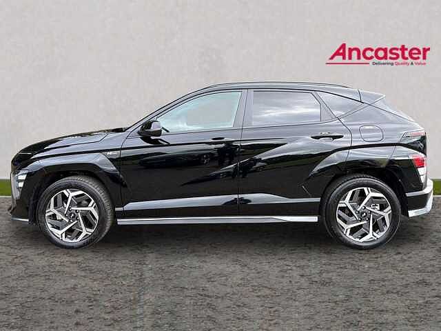 Hyundai KONA 1.6 Hybrid 129 N Line 5dr DCT Black