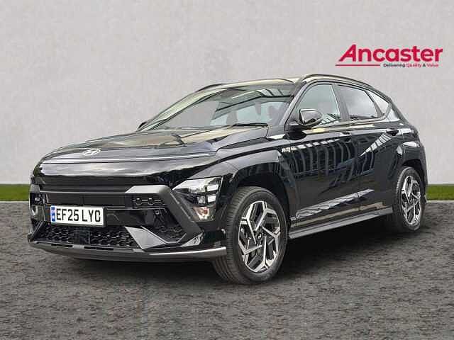 Hyundai KONA 1.6 Hybrid 129 N Line 5dr DCT Black