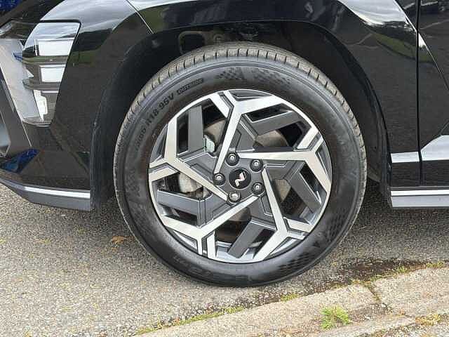 Hyundai KONA 1.6 Hybrid 129 N Line 5dr DCT Black