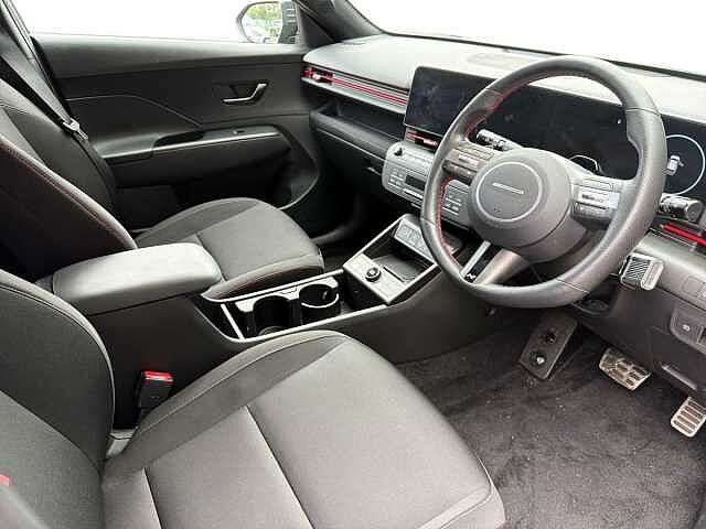 Hyundai KONA 1.6 Hybrid 129 N Line 5dr DCT Black