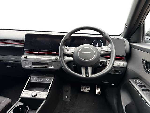 Hyundai KONA 1.6 Hybrid 129 N Line 5dr DCT Black