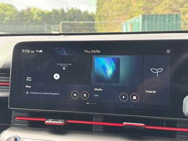 Hyundai KONA 1.6 Hybrid 129 N Line 5dr DCT Black