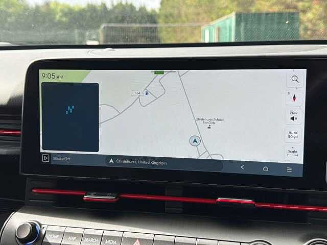 Hyundai KONA 1.6 Hybrid 129 N Line 5dr DCT Black