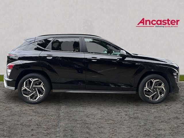 Hyundai KONA 1.6 Hybrid 129 N Line 5dr DCT Black