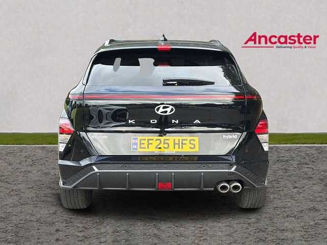 Hyundai KONA 1.6 Hybrid 129 N Line 5dr DCT Black
