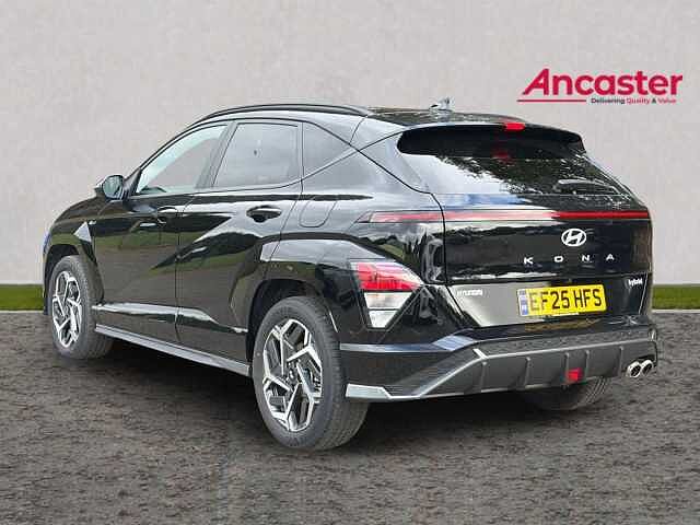 Hyundai KONA 1.6 Hybrid 129 N Line 5dr DCT Black