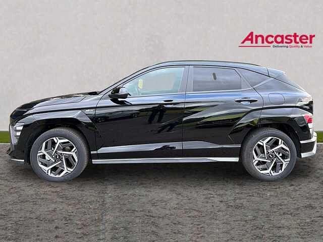 Hyundai KONA 1.6 Hybrid 129 N Line 5dr DCT Black