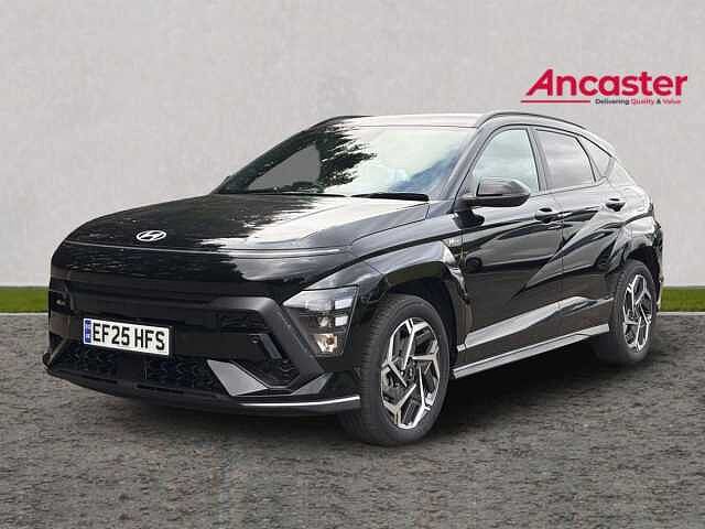 Hyundai KONA 1.6 Hybrid 129 N Line 5dr DCT Black