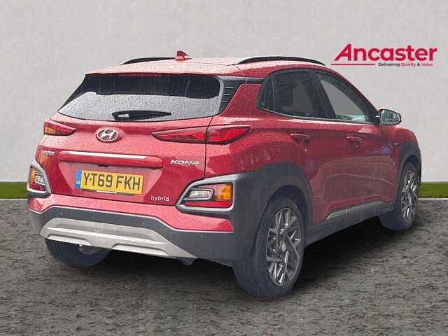 Hyundai KONA 1.6 GDi Hybrid Premium SE 5dr DCT Red