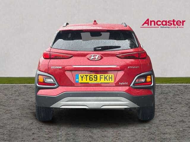Hyundai KONA 1.6 GDi Hybrid Premium SE 5dr DCT Red