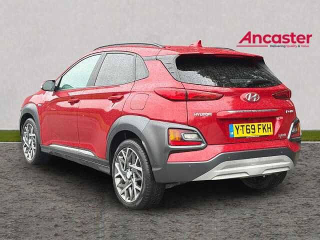 Hyundai KONA 1.6 GDi Hybrid Premium SE 5dr DCT Red