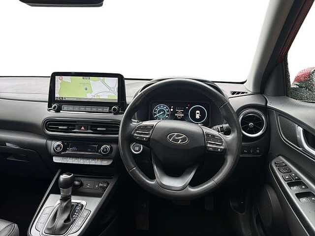 Hyundai KONA 1.6 GDi Hybrid Ultimate 5dr DCT Red