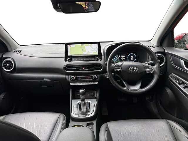 Hyundai KONA 1.6 GDi Hybrid Ultimate 5dr DCT Red