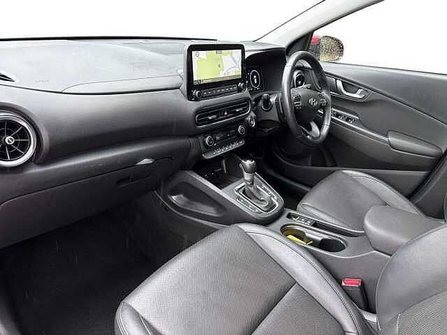 Hyundai KONA 1.6 GDi Hybrid Ultimate 5dr DCT Red