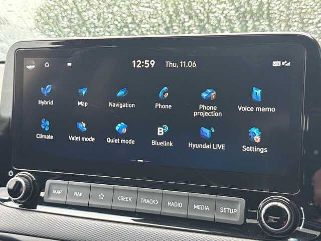 Hyundai KONA 1.6 GDi Hybrid Ultimate 5dr DCT Red