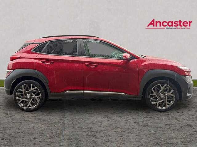 Hyundai KONA 1.6 GDi Hybrid Ultimate 5dr DCT Red