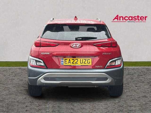 Hyundai KONA 1.6 GDi Hybrid Ultimate 5dr DCT Red