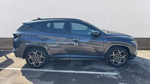 Hyundai TUCSON 1.6 T-GDi MHEV N Line SUV 5dr Petrol Hybrid DCT Euro 6 (s/s) (150 ps) Grey