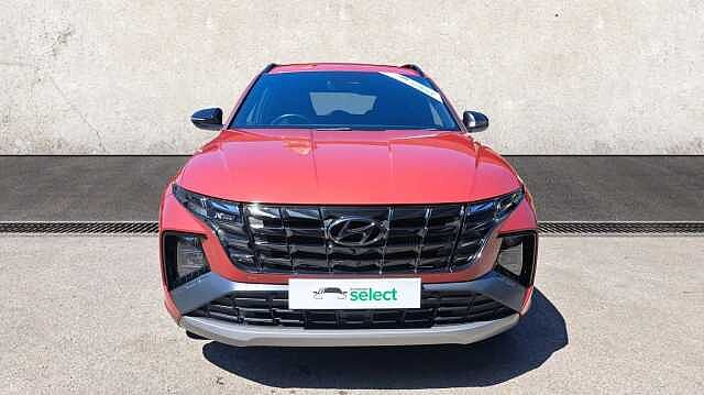 Hyundai TUCSON 1.6 T-GDi MHEV N Line SUV 5dr Petrol Hybrid DCT Euro 6 (s/s) (150 ps) Red