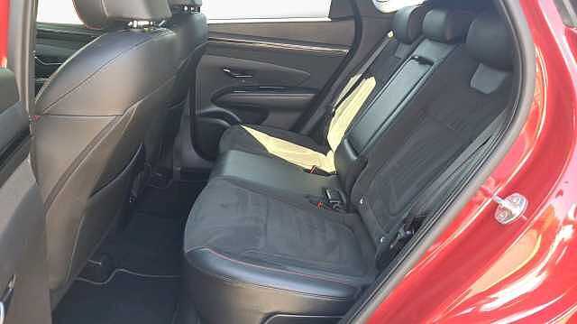 Hyundai TUCSON 1.6 T-GDi MHEV N Line SUV 5dr Petrol Hybrid DCT Euro 6 (s/s) (150 ps) Red