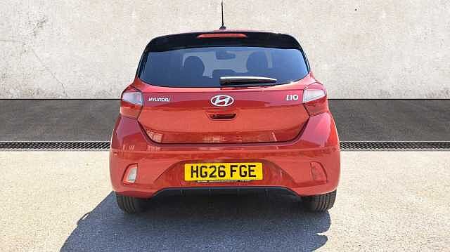 Hyundai I10 1.0 Advance Hatchback 5dr Petrol Auto Euro 6 (s/s) (63 ps) DRAGON RED