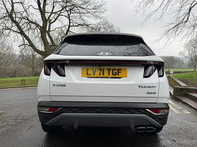 Hyundai TUCSON 1.6 h T-GDi Ultimate SUV 5dr Petrol Hybrid Auto Euro 6 (s/s) (230 ps) White