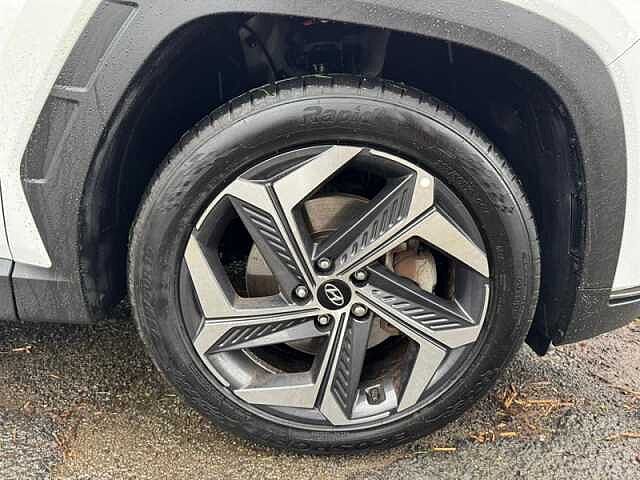 Hyundai TUCSON 1.6 h T-GDi Ultimate SUV 5dr Petrol Hybrid Auto Euro 6 (s/s) (230 ps) White