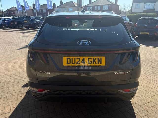 Hyundai TUCSON 1.6 T-GDi MHEV SE Connect SUV 5dr Petrol Hybrid DCT Euro 6 (s/s) (150 ps) Grey