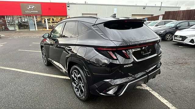 Hyundai TUCSON 1.6 T-GDi 13.8kWh N Line SUV 5dr Petrol Plug-in Hybrid Auto Euro 6 (s/s) (253 ps Black