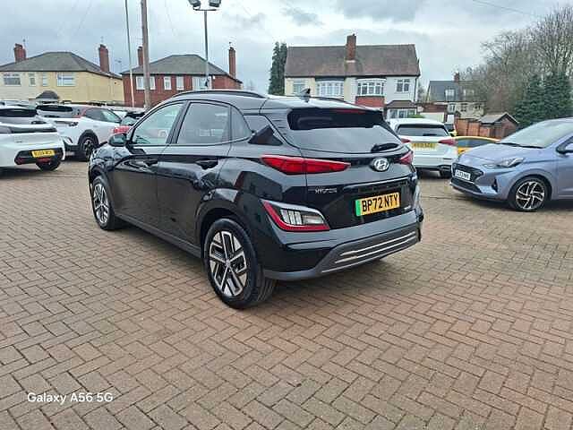 Hyundai KONA 64kWh Premium SUV 5dr Electric Auto (10.5kW Charger) (204 ps) Black